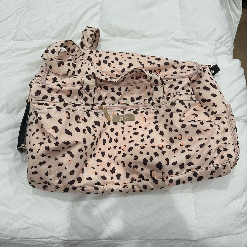 Ju-Ju-Be Pink and Black Travel Bag